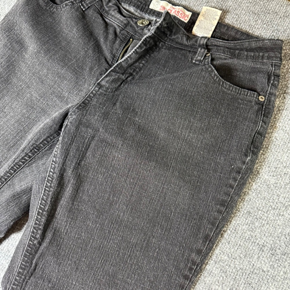 Faded Glory Petite 10 Black Stretch Bootcut Jeans Women's Classic‎ Fit